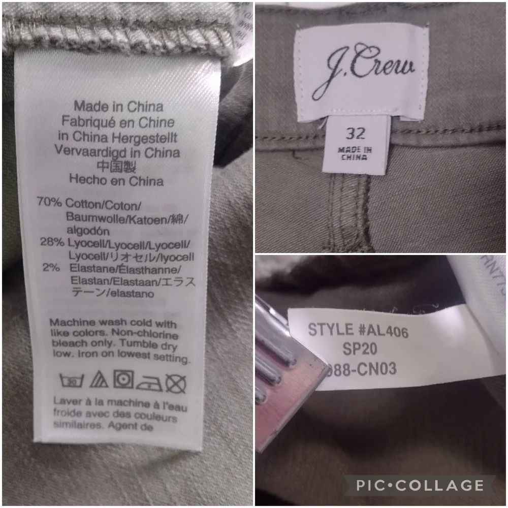 J. Crew crew washed